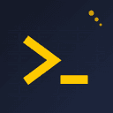 ServerDesk app icon: a gold terminal prompt on a dark background