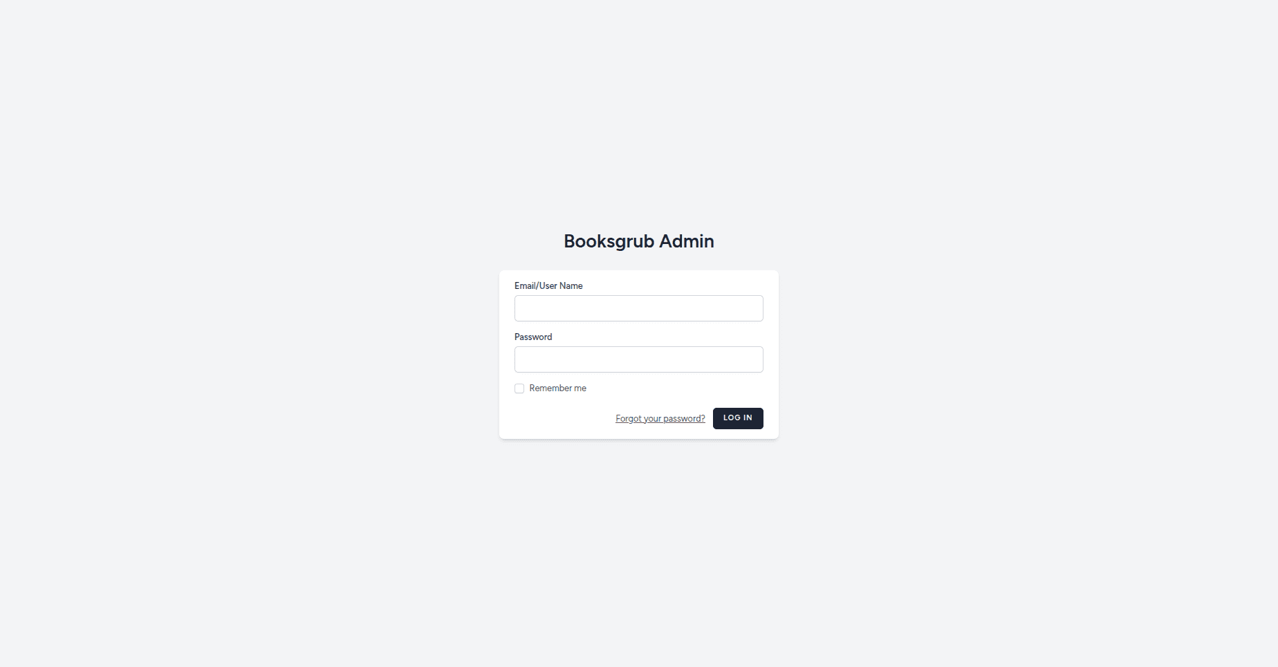 Booksgrub Admin — Laravel Operations Dashboard