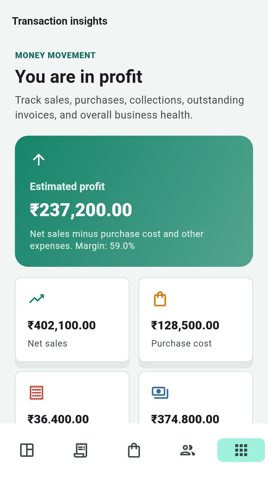 DG Invoice Maker insights and statements